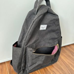 Herschel black backpack